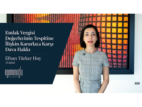 Emlak Vergisi Değerlerinin Tespitine İlişkin Kararlara Karşı Dava Hakkı